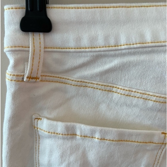 L'Agence Marguerite High Rise Skinny NWT Jeans Blanc White Sunset Gold Wash - Picture 10 of 16